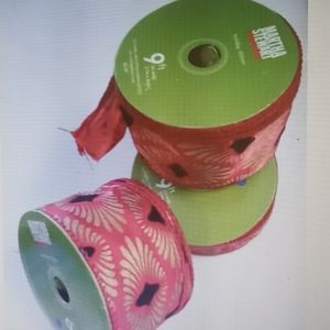 Martha Stewart wired 🎀 ribbon 27 ft 3rolls
